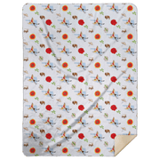 Oklahoma Plush Throw Blanket 60x80 Hometown Keepsake for Home