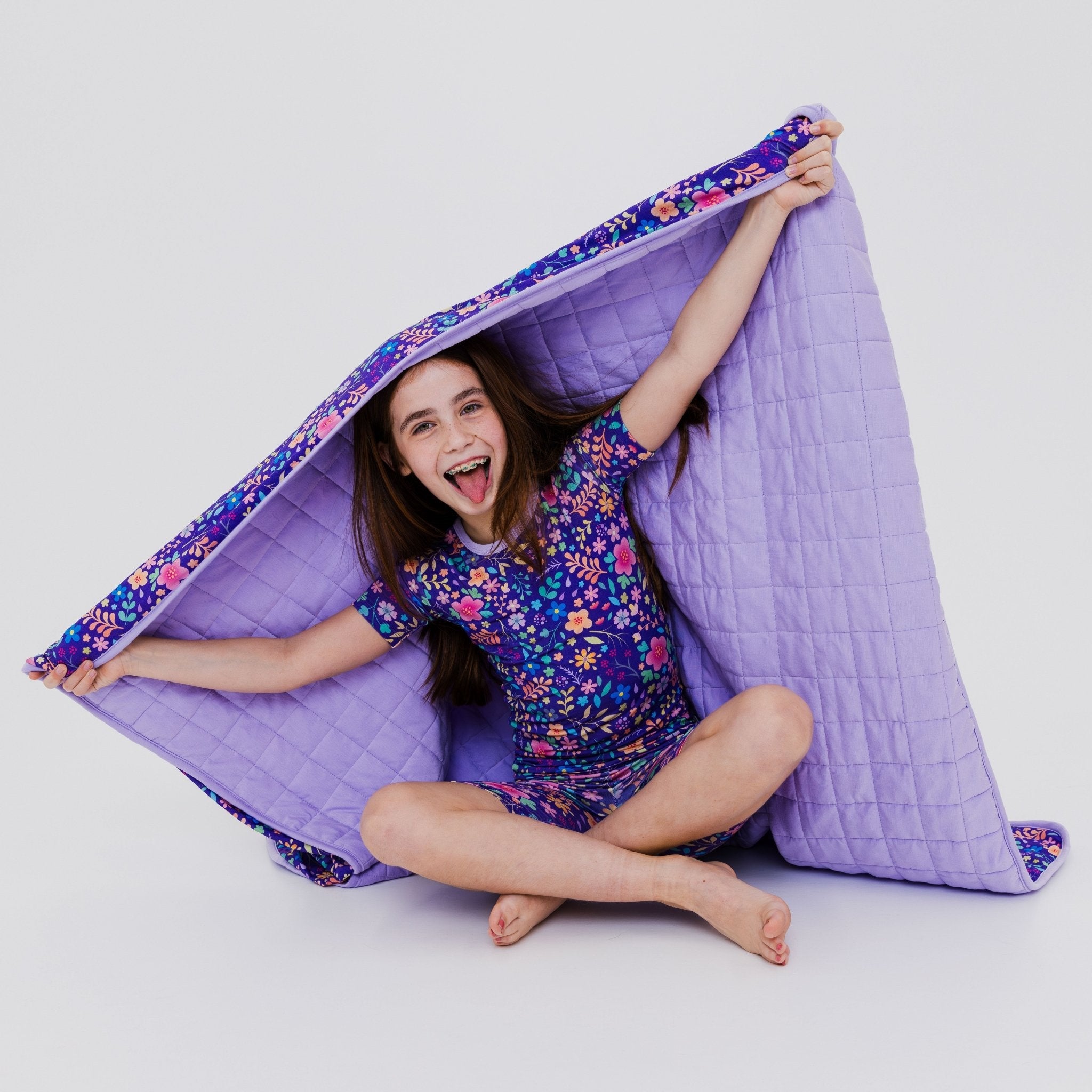 Orchid Gardens Kids Blanket