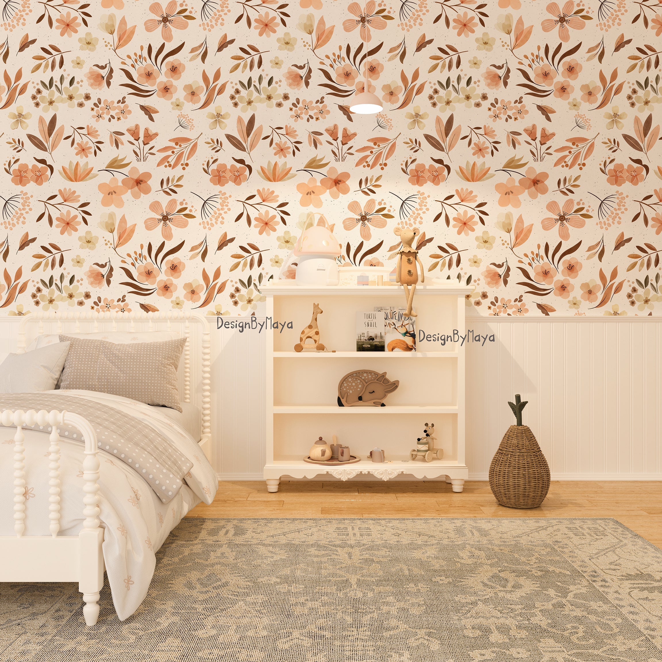 Alphabet Wallpaper - Nursery Wall Decor Wallpapers