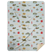 Pittsburgh Plush Throw Blanket 60x80 Meaningful Reminder of Home