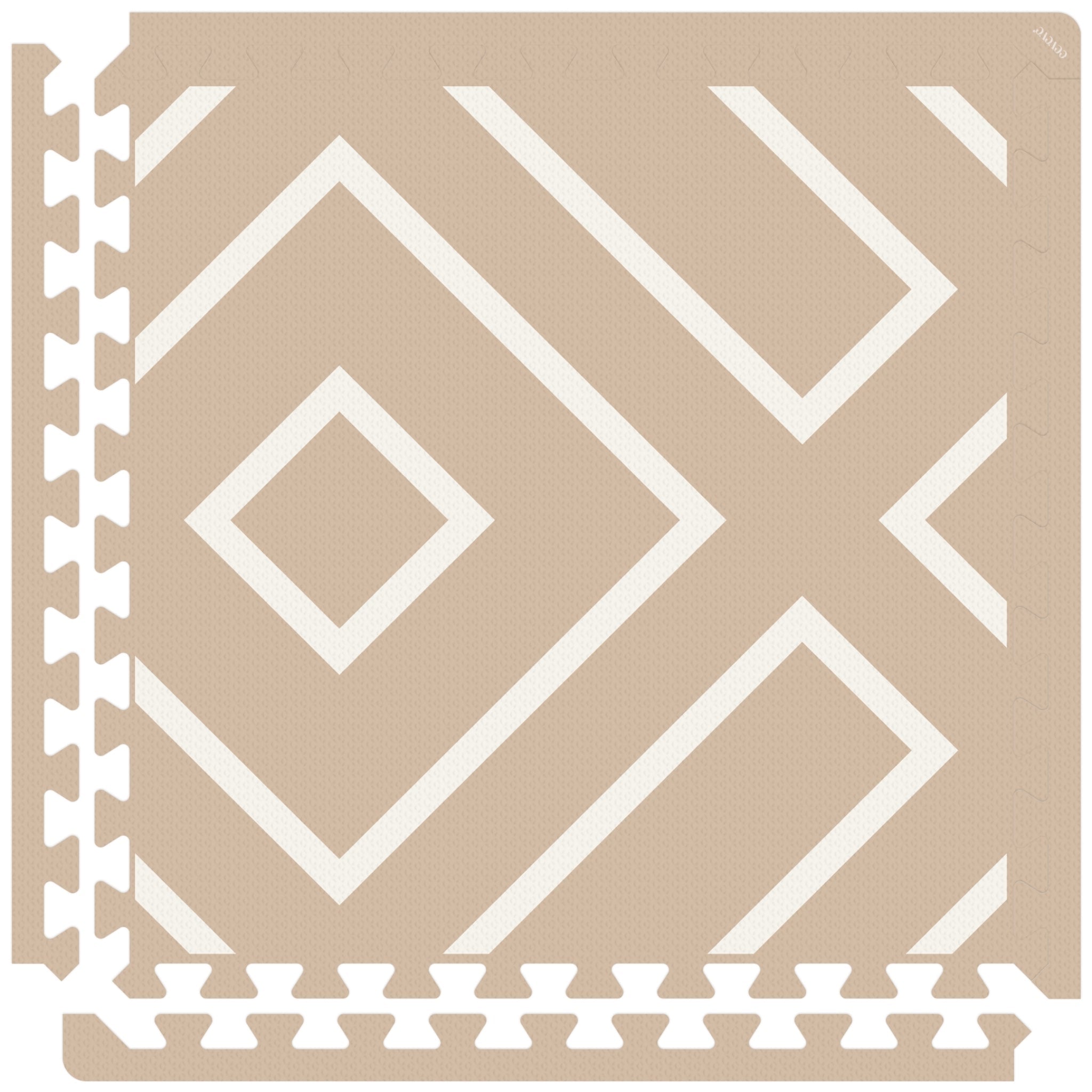Modern Blocks - Desert Sand - Play Mat