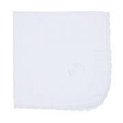 PURITY | Girls White Broderie Anglaise Muslin Square