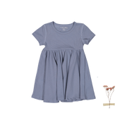 The Short Sleeve Dress - Midnight
