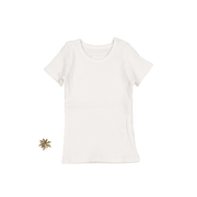 The Short Sleeve Tee - Pearl