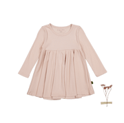 The Long Sleeve Dress - Blush