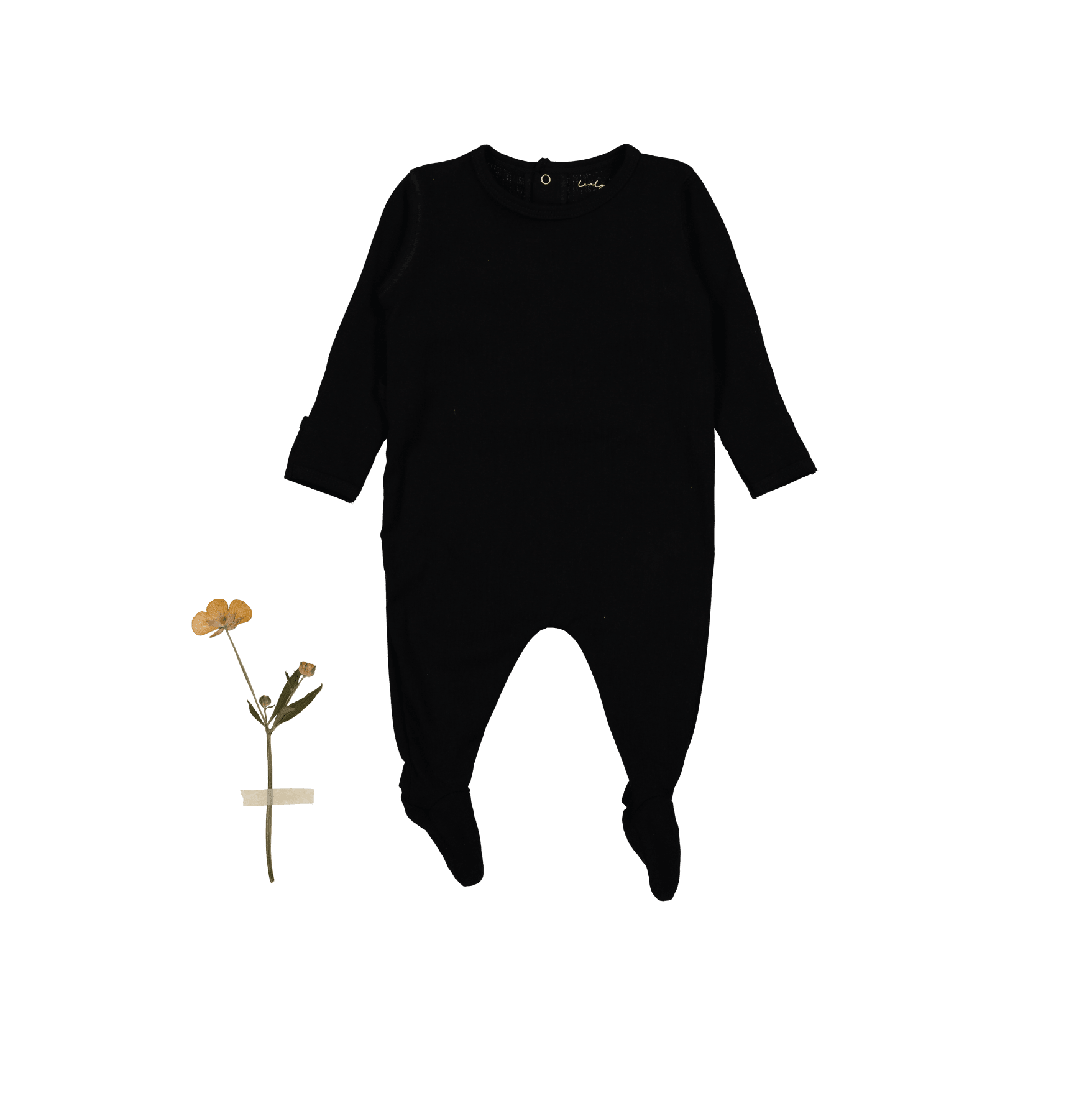 The Snap Romper - Black