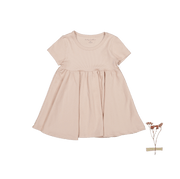 The Short Sleeve Dress - Blush