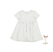The Short Sleeve Dress - Oatmeal