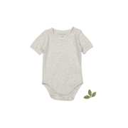 The Short Sleeve Onesie - Oatmeal