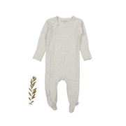 The Snap Romper - Oatmeal