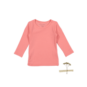 The Long Sleeve Tee - Coral