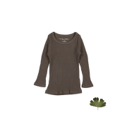 The Long Sleeve Tee - Cocoa