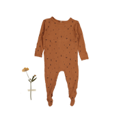 The Printed Romper - Mushroom