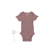 The Short Sleeve Onesie - Mink