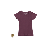 The Short Sleeve Tee - Mulberry