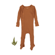 The Snap Romper - Caramel