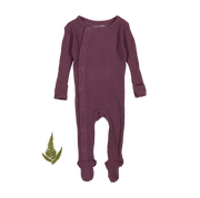 The Snap Romper - Mulberry