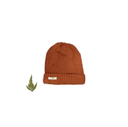 The Chunky Knit Hat - Caramel