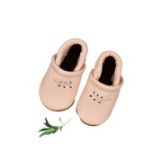 The Leather Mocc - Blush