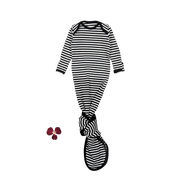 The Printed Baby Gown - Stripe