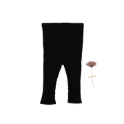 The Legging - Black Ribbed