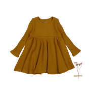 The Long Sleeve Dress - Cider