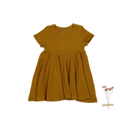 The Short Sleeve Dress - Cider