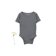 The Short Sleeve Onesie - Slate