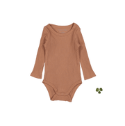 The Long Sleeve Onesie - Clay