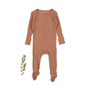 The Snap Romper - Clay