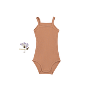 The Tank Onesie - Clay