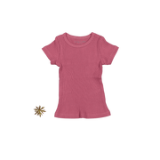 The Short Sleeve Tee - Raspberry
