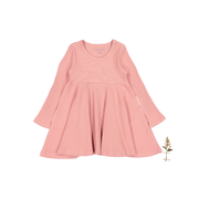 The Long Sleeve Dress - Rose