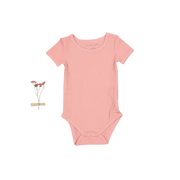The Short Sleeve Onesie - Rose