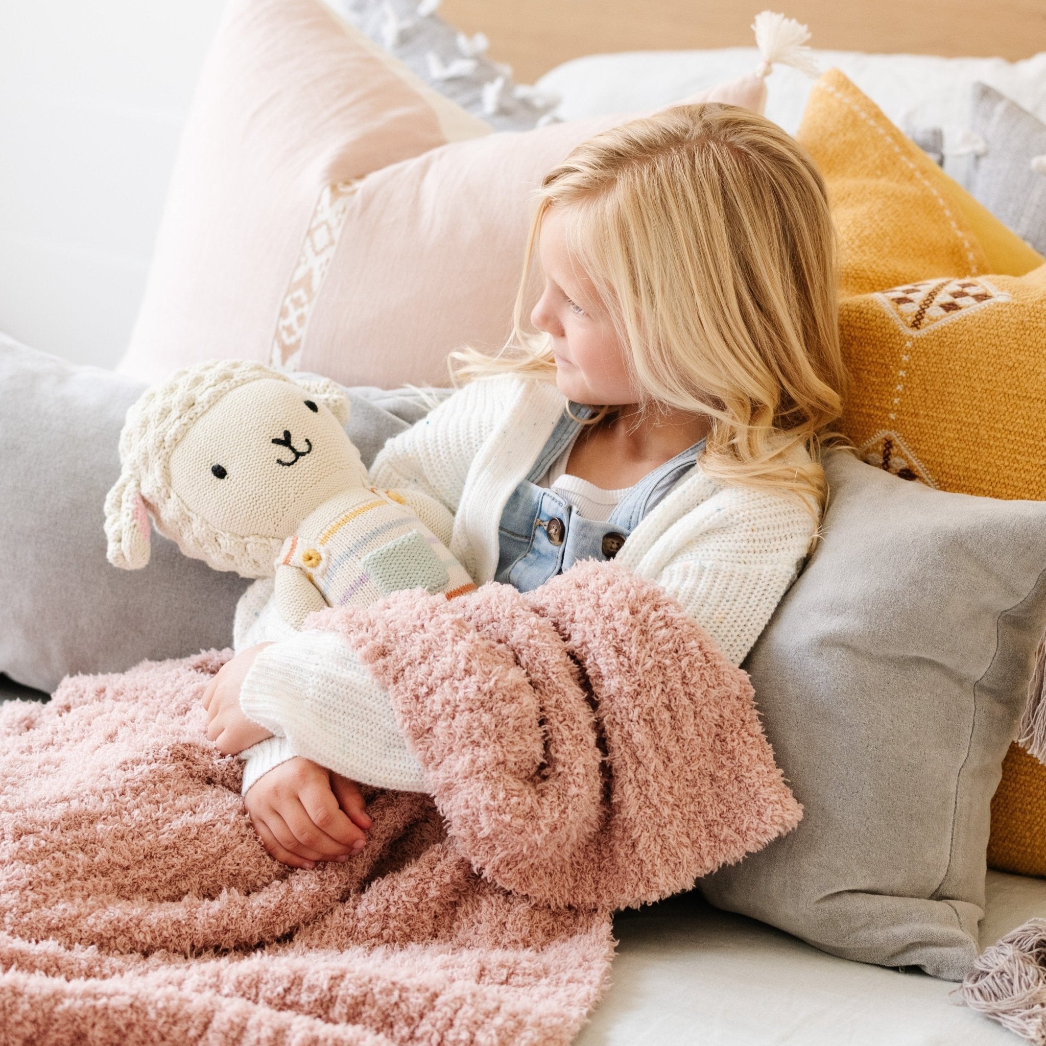 RIBBED BAMBONI® TODDLER BLANKETS