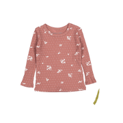 The Printed Long Sleeve Tee - Rosewood Floral