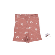 The Printed Short  - Rosewood Floral