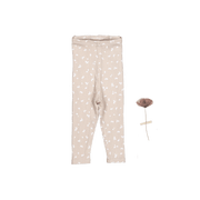 The Printed Legging - Sand Petal