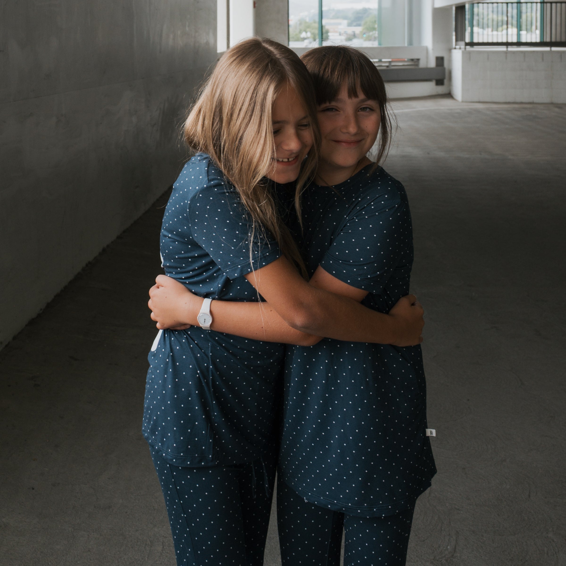 Child Short Sleeve Bamboo Lounge Set | Emery