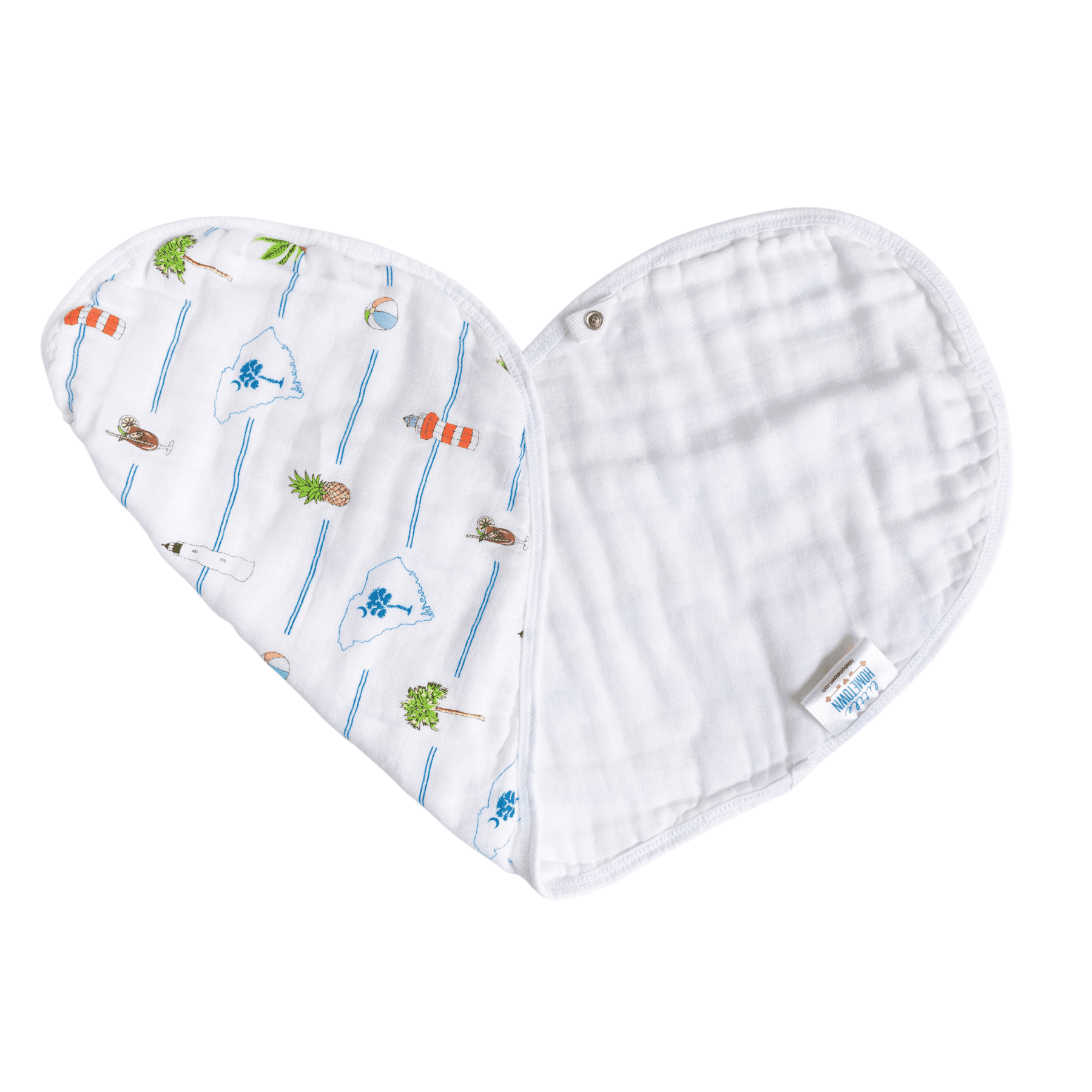 South Carolina Newborn Gift Set: Muslin Swaddle & Bib