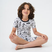 Steamboat Willie Short Sleeve Pajamas