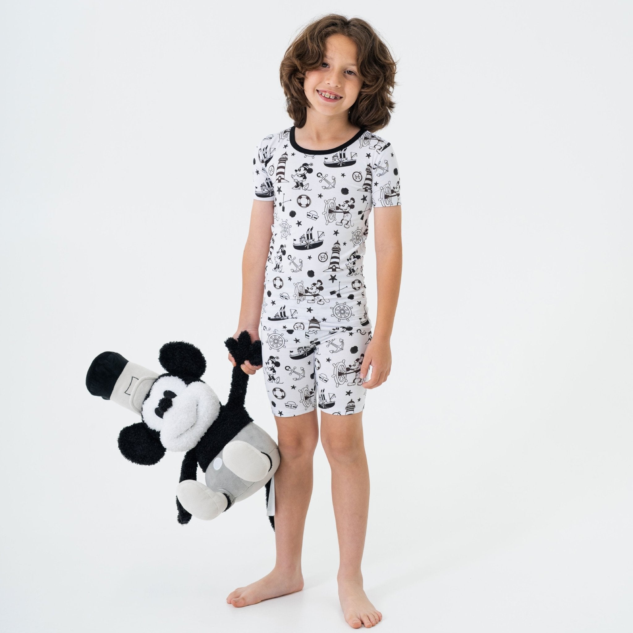 Steamboat Willie Short Sleeve Pajamas