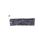 The Printed Headband  - Steel Floral