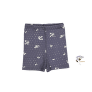 The Printed Short  - Steel Floral