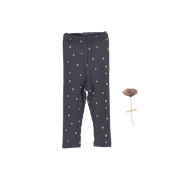 The Printed Legging - Steel Mushroom
