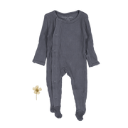 The Snap Romper - Steel