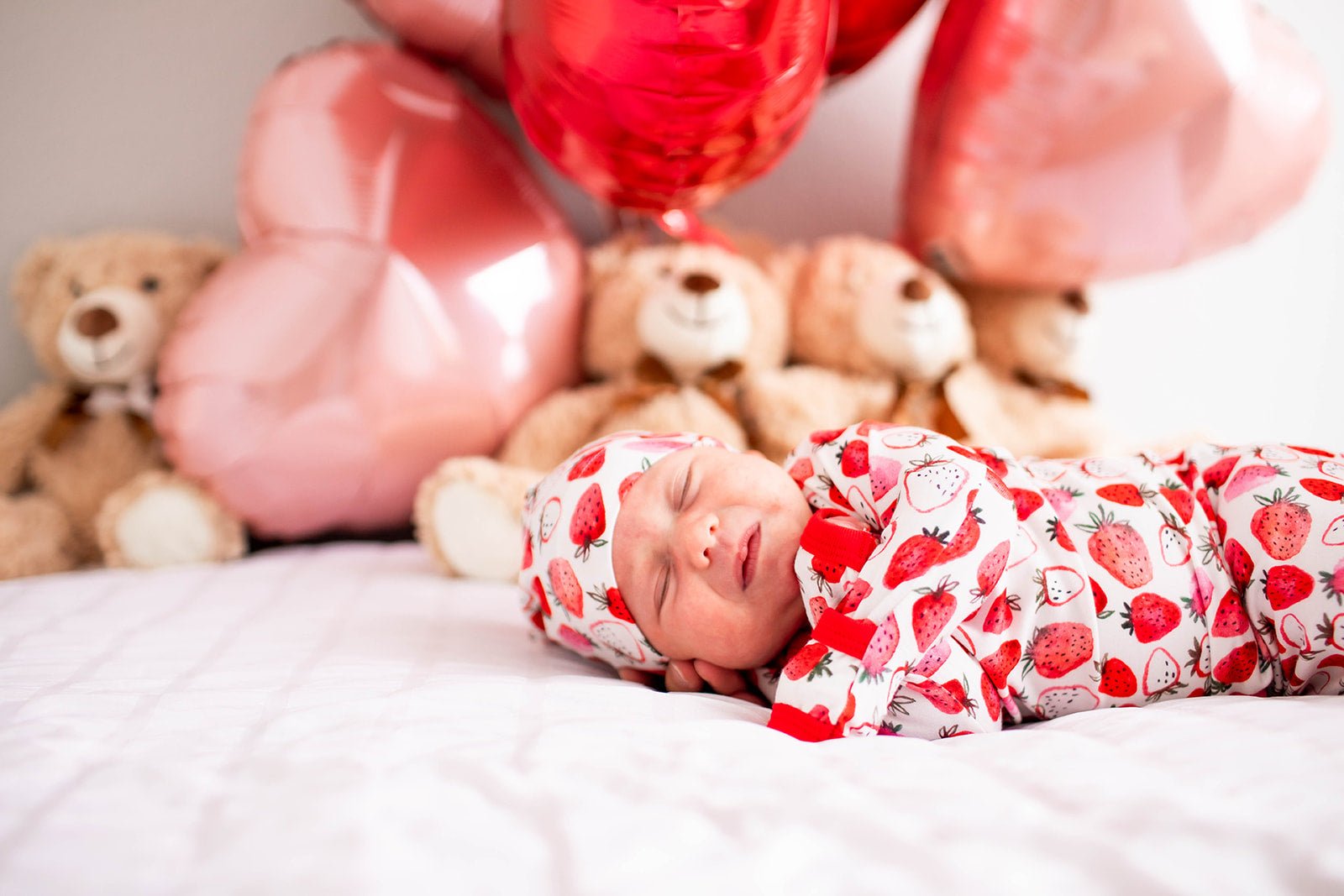 Strawberry Fields Gown & Hat