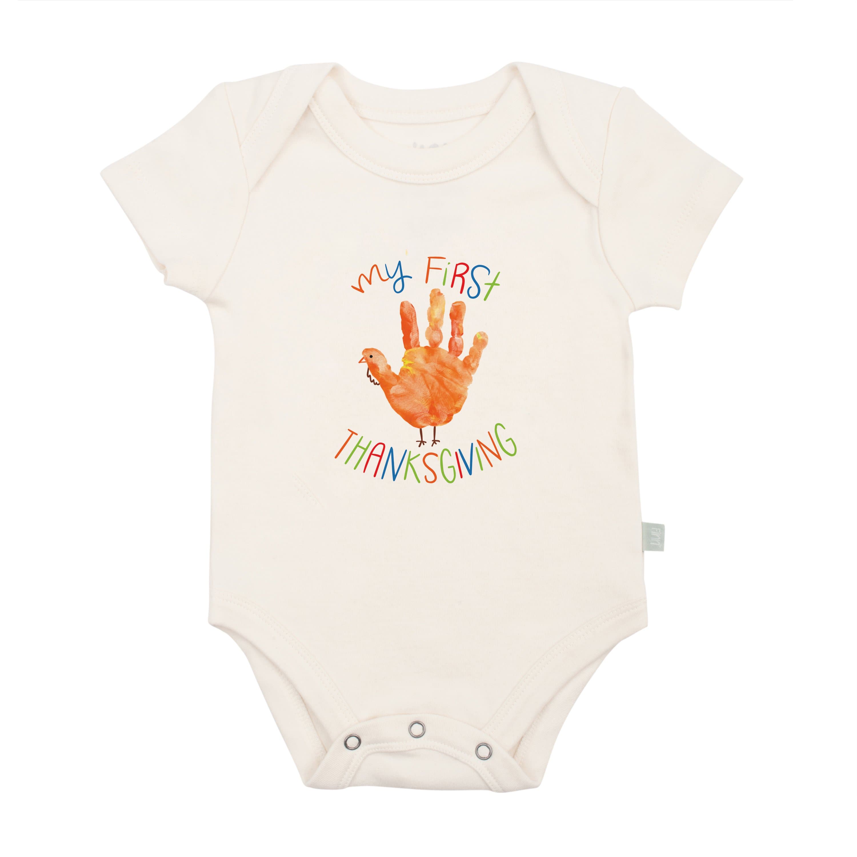 graphic bodysuit | thanksgiving hand