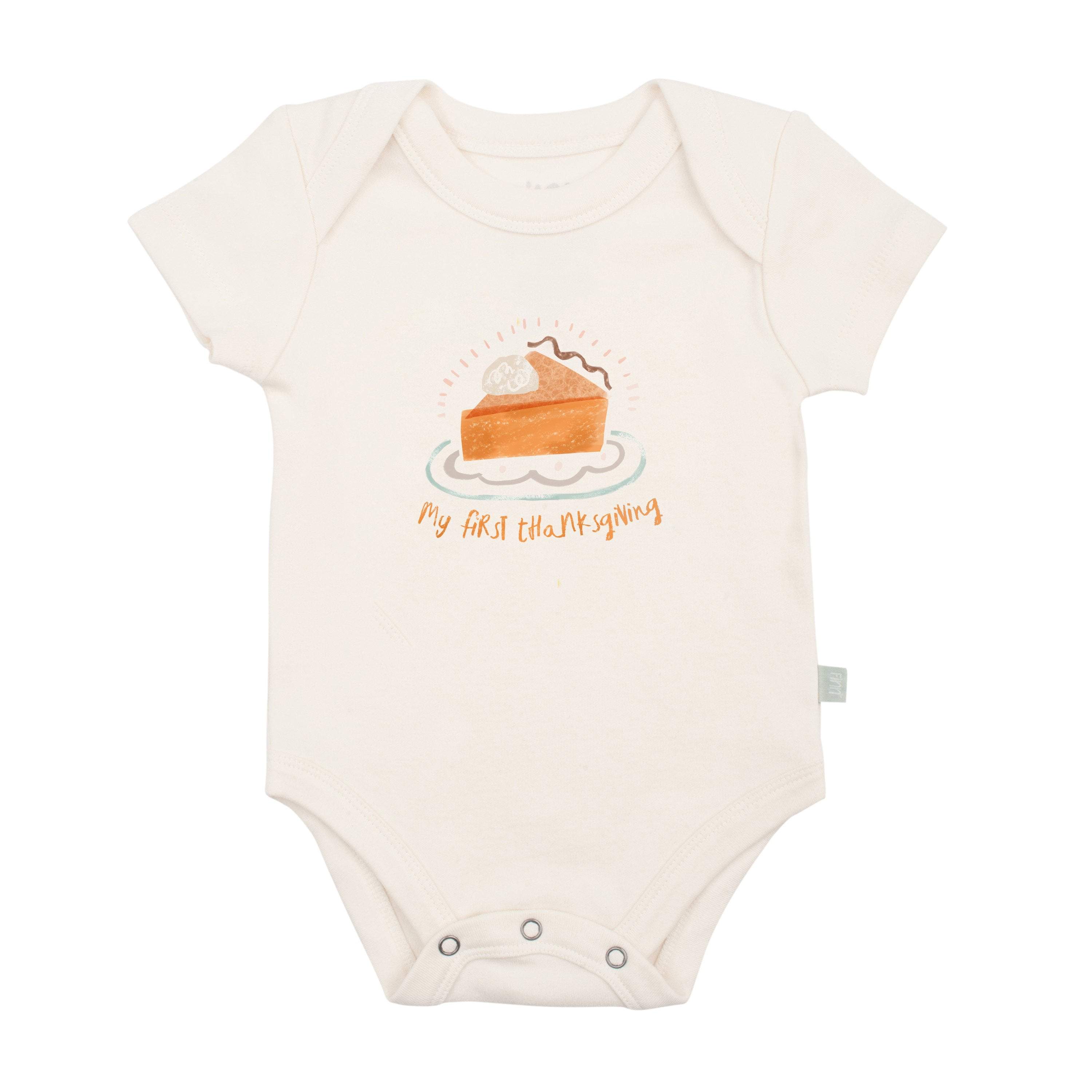 graphic bodysuit | thanksgiving pie