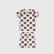 Bamboo Short Set | Tigers